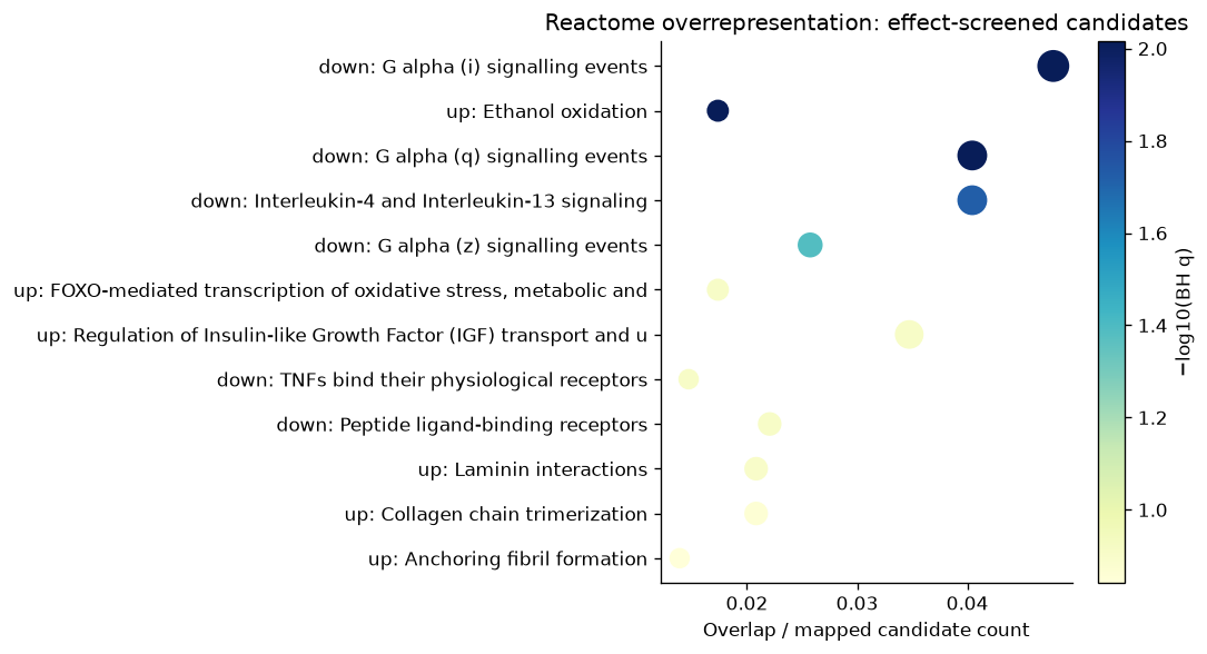 Test pathway overrepresentation — executed figure