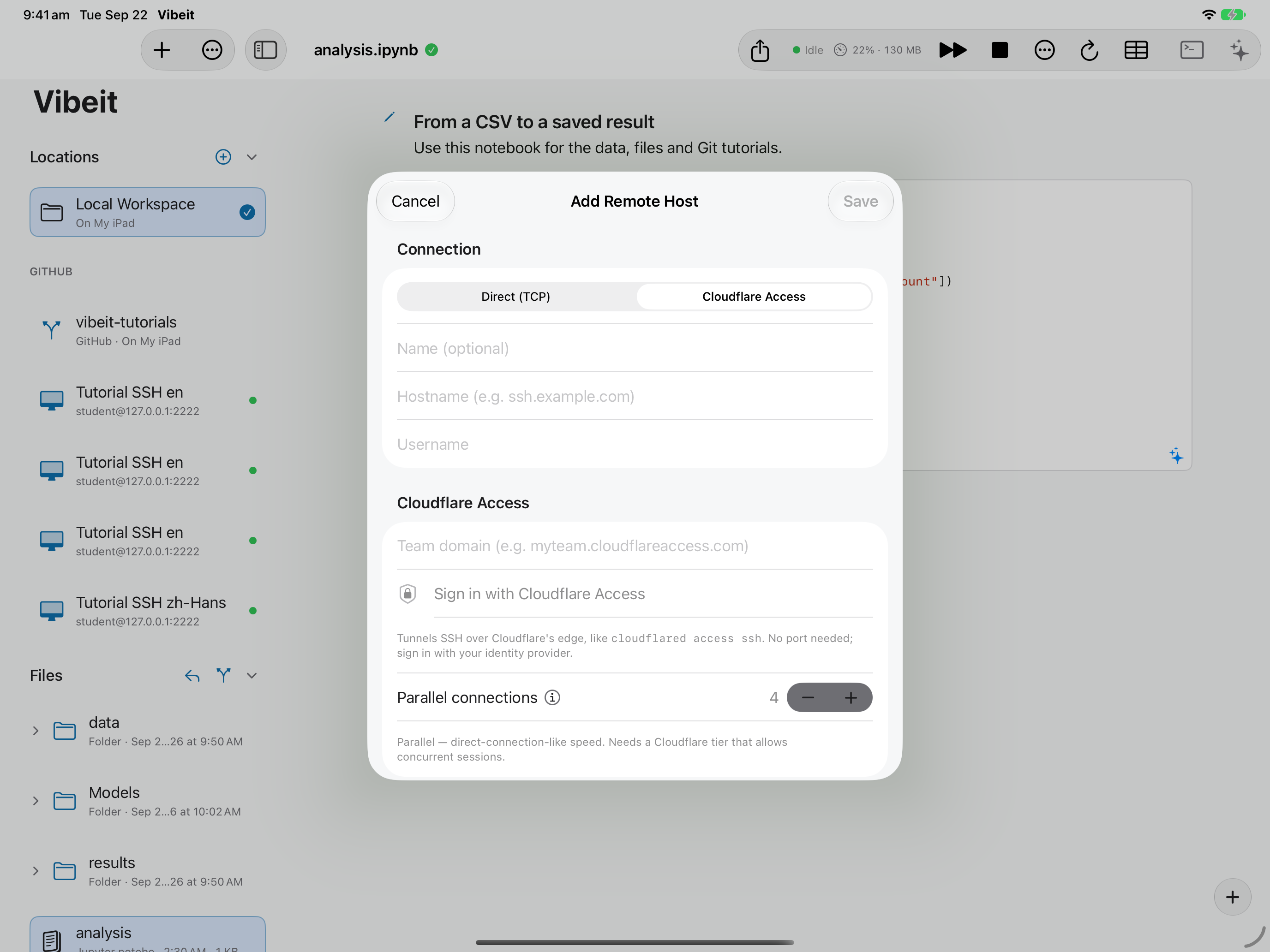 Confirm the server-side setup